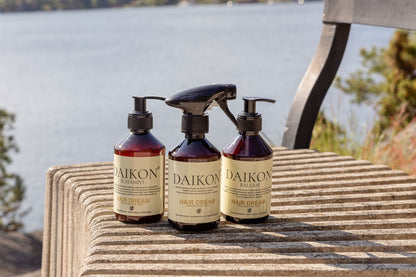 DAIKON Kit - Schampo - Balsam - Leave-In 250 ml